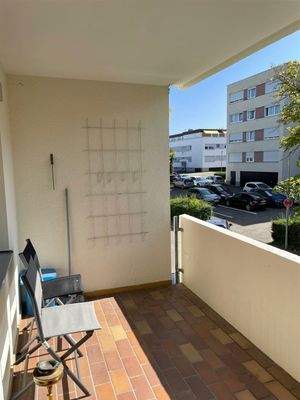 Der überdachte Balkon