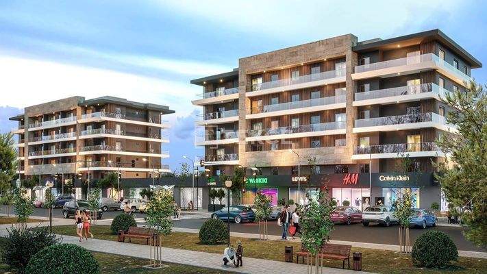 Antalya Apartments in a Complex with Pool and Parking