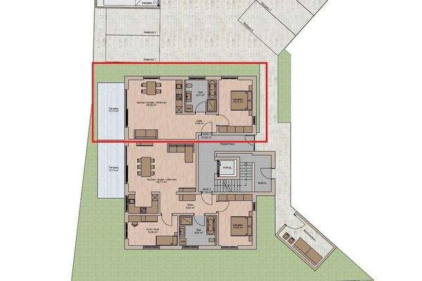 Erdgeschoss + Wohnnung 1