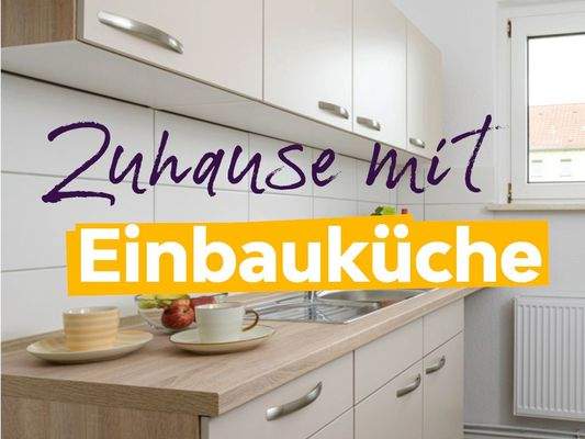 Ein Zuhause mit Einbauküche