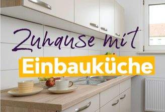 Ein Zuhause mit Einbauküche