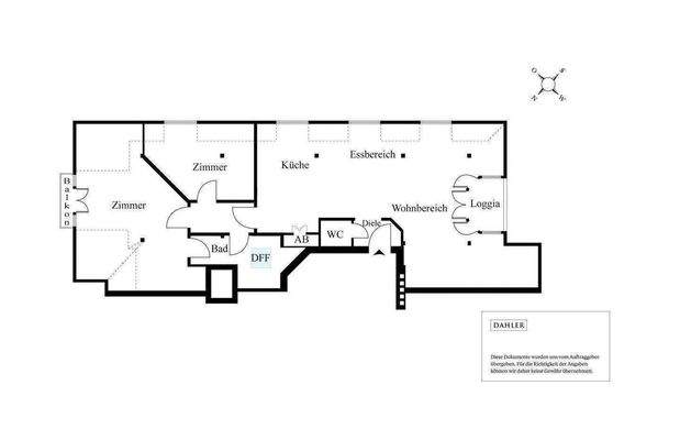 Grundriss 5. Obergeschoss