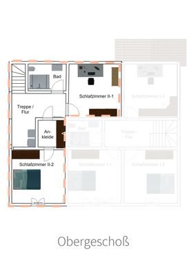 Wohnung Vorderhaus OG links