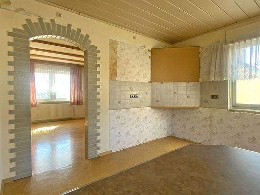 OG - Küche und Essbereich