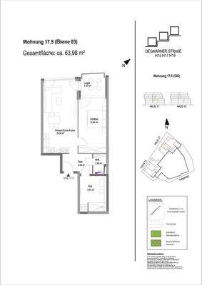Grundriss Wohnung 17.5
