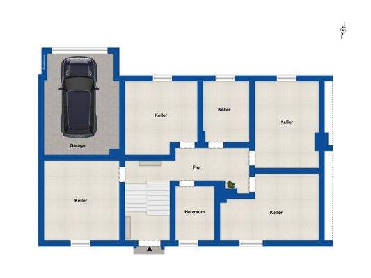 Grundriss Kellergeschoss