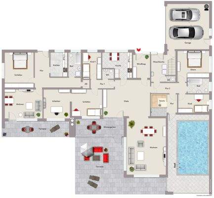 Grundriss Erdgeschoss