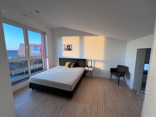 Schlafzimmer - Abendstimmung