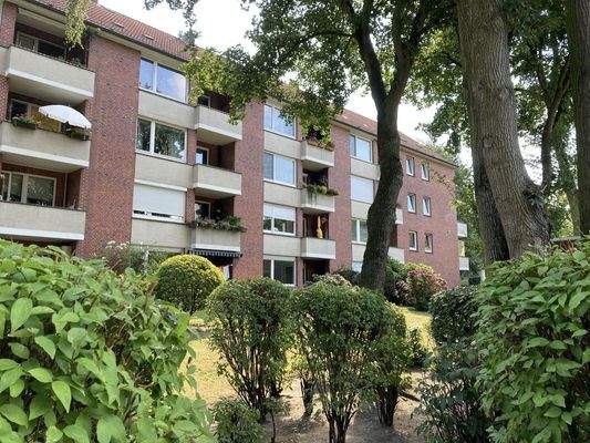 Hausansicht vom Garten