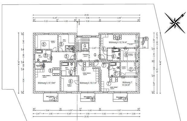 Grundriss 1. Obergeschoss