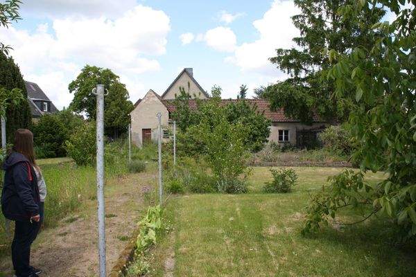 Blick von hinterer Grundstücksgrenze!