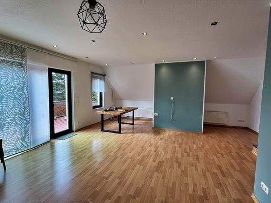 Wohn/- Esszimmer im Obergeschoss