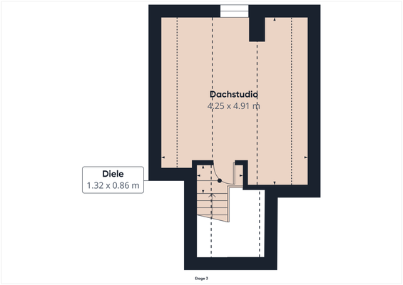 Grundriss Dachgeschoss