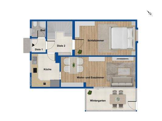 Grundriss Erdgeschoss