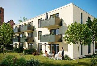 Ansicht Haus B (aus Sicht des Illustrators)