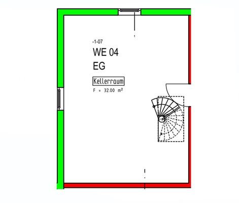 Grundriss Untergeschoss