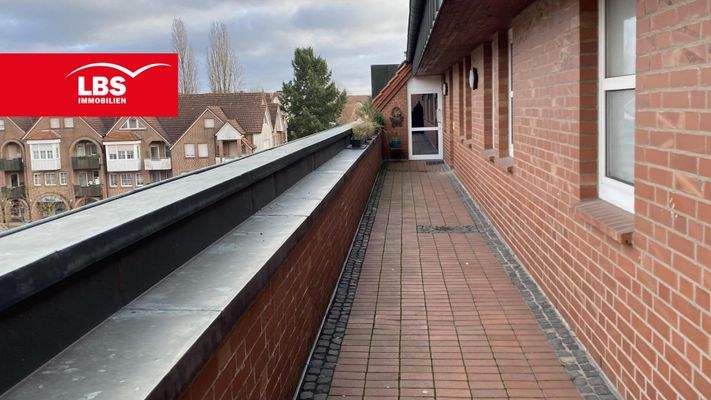 Außengang vor Wohnung