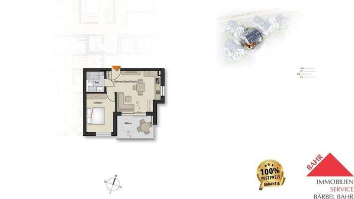 Grundriss Wohnung Nr. 16