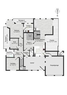 Grundriss Erdgeschoss