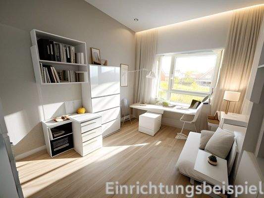 Kinderzimmer Musterhaus (Einrichtungsbeispiel KI)