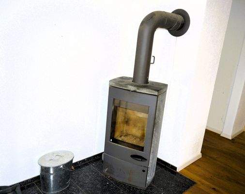 Holzofen im Wohn/Essbereich