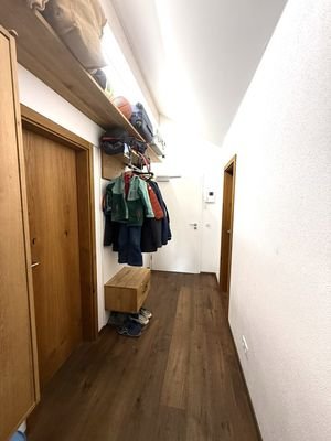 Flur mit Garderobe
