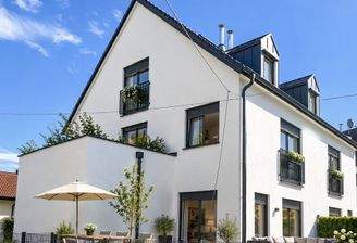 schöne Terrasse