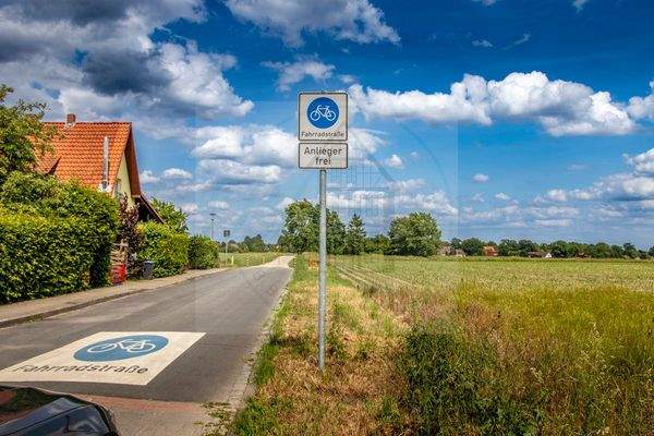 FeWo Bricke Umgebung Fahrradstraße