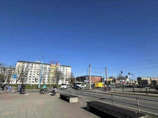Objektansicht  aus Richtung Zwickauer Str.