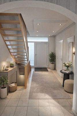 Entrée (Möbel sind virtuell eingefügt)