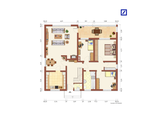 Grundriss Erdgeschoss