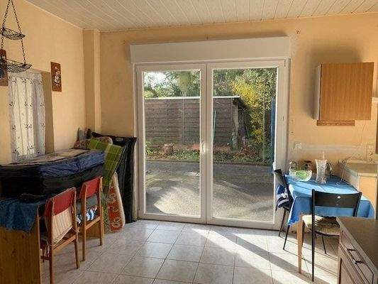 Bungalow Zugang Garten