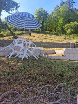 terrassierter Garten 