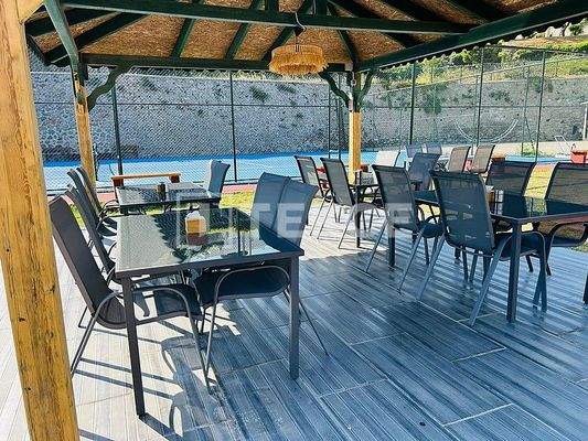 Sea View Villa in a Complex with Private Beach in Bodrum