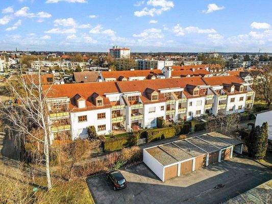 Hausansicht Luftaufnahme Süd