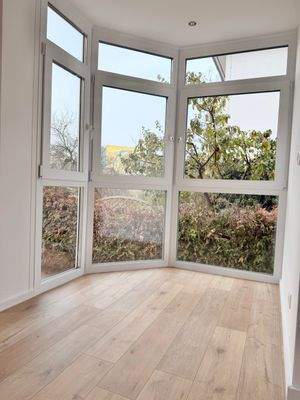 Erker in Zimmer 1 im EG