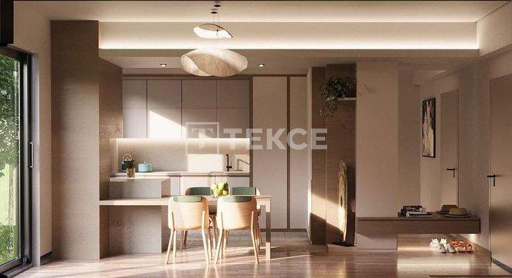 Duplex Apartment Close to the Bağdat Street in Kadıköy