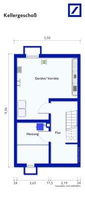 Grundriss Kellergeschoß