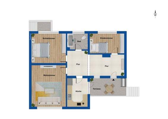 Grundriss Erdgeschoss