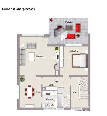 Grundriss Obergeschoss