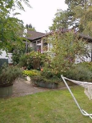 Blick auf den Wintergarten