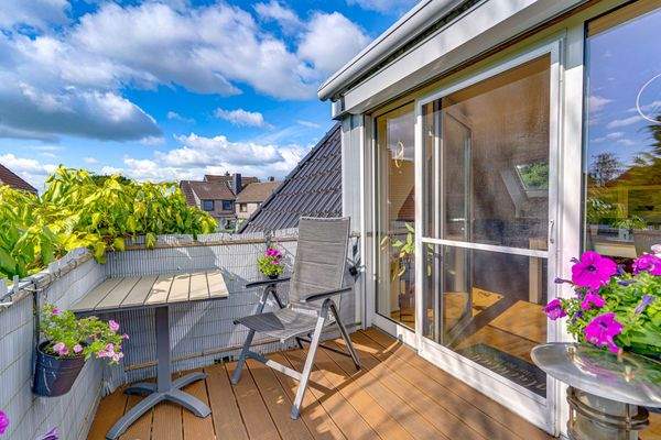 Balkon nach Westen Ansicht II