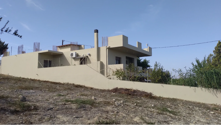 Kreta, Vasilies: Einfamilienhaus mit schöner Aussicht zu verkaufen