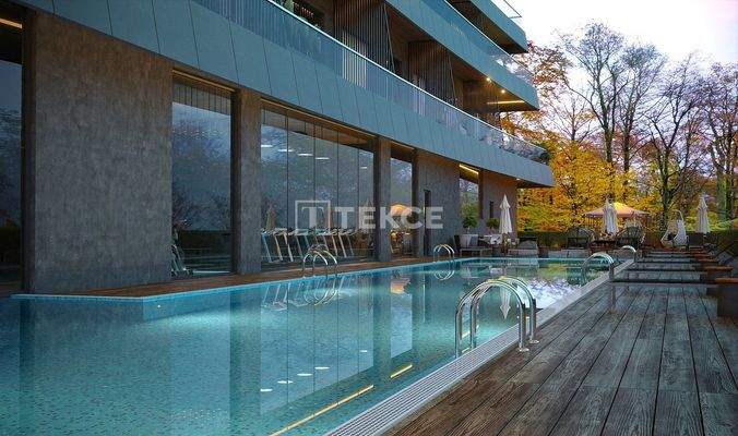 Sea View Real Estate with Pool in Kuşadası