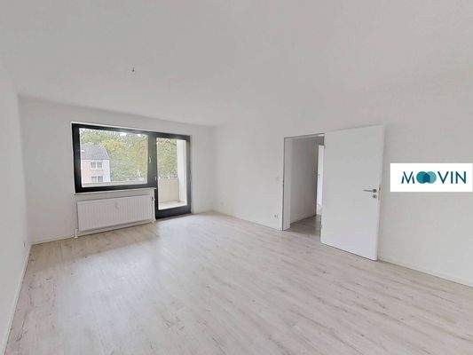 Ansicht I: Wohn- und Esszimmer