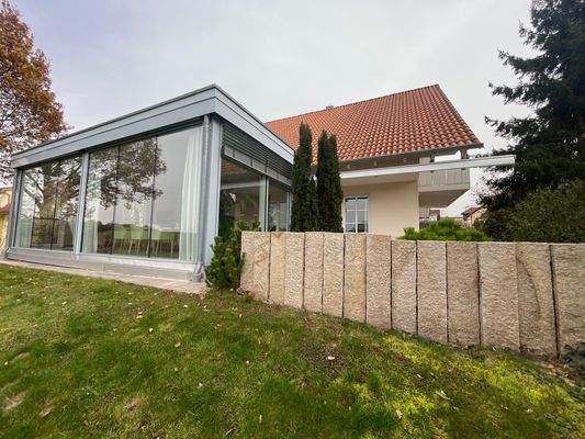 Anbau und Terrasse 