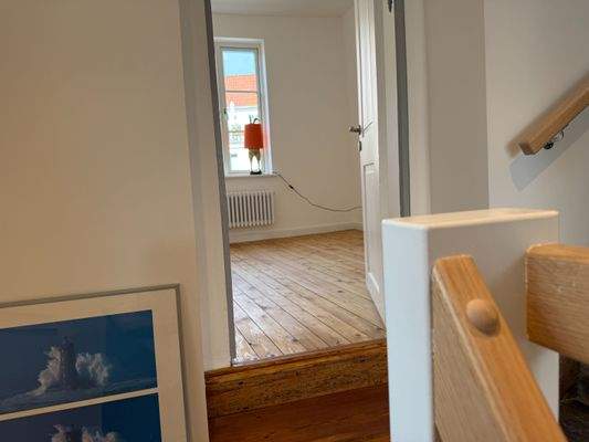 Sicht ins erste Stockwerk