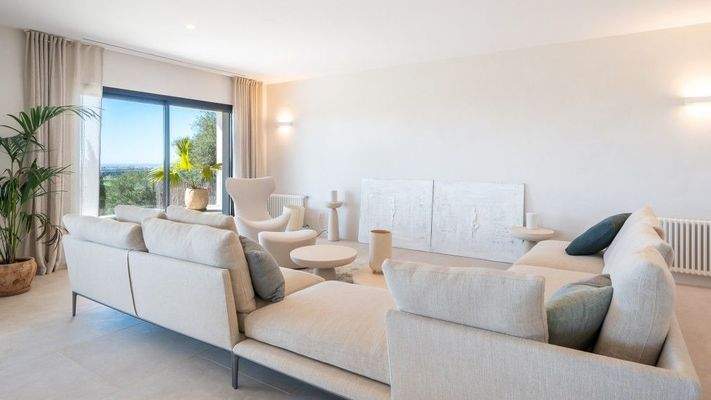 Bunyola Mallorca Villa zu verkaufen Wohnzimmer BHHS-BAL-0836