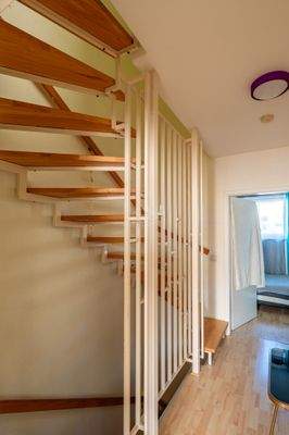 Flur OG, Geschosstreppen