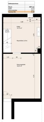 Grundriss Kellergeschoss